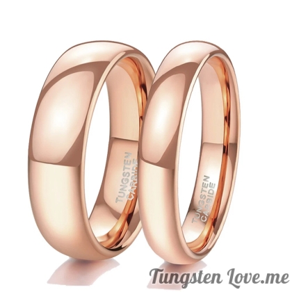 ♥ Класически позлатени халки Rose Gold с опция за гравиране ♥