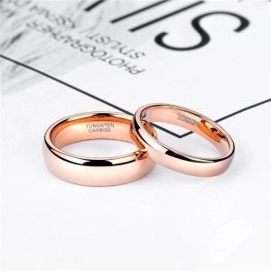 ♥ Класически позлатени халки Rose Gold с опция за гравиране ♥