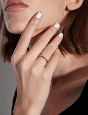 ♥ Класически позлатени халки Rose Gold с опция за гравиране ♥